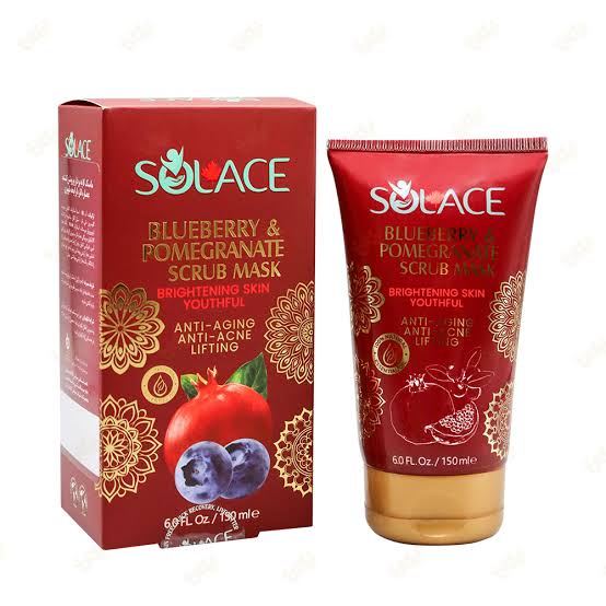 ماسک لایه بردار و روشن کننده عصاره انار با رایحه بلوبری